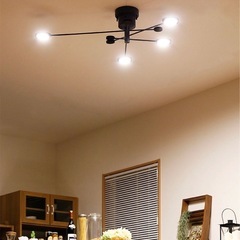 シーリングライト　黒　LED