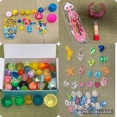 【商談中】お祭り景品　スーパーボール、光るおもちゃ、アクリルジュエル、などの画像