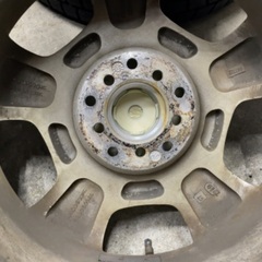 ★★9.8部山   走行 1000km  オデッセイ　スタッドレスタイヤホイールの画像