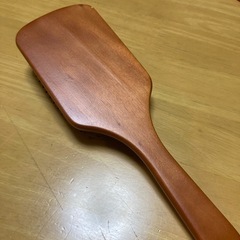ナチュラルウッドブラシ パドルブラシの画像