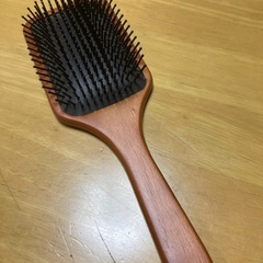 ナチュラルウッドブラシ パドルブラシの画像