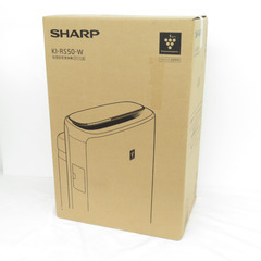 SHARP (シャープ) 空気清浄機 加湿空気清浄機 プラズマクラスター25000 プラズマクラスター約13畳まで 加湿17畳まで 空気清浄23畳まで ホワイト系 KI-RS50-W 未開封品 【コンプオフ金沢野々市店】