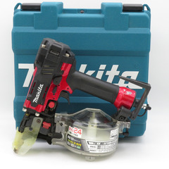 makita マキタ 50mm 高圧エア釘打 エアダスタ付 赤 ...