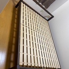 無印良品　ダブルベッド用フレーム