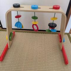 LEKA レーカベビージム, バーチ/マルチカラーの画像