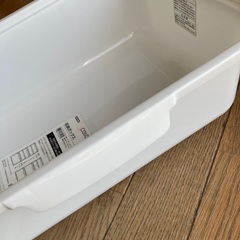 ニトリ　カラーボックス用引き出しの画像