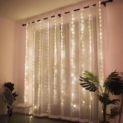 ★在庫処分*＊星降る夜のカーテンライト＊*200LED  3m×...