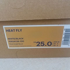 未使用！アシックス　陸上スパイク　25.0　　　の画像