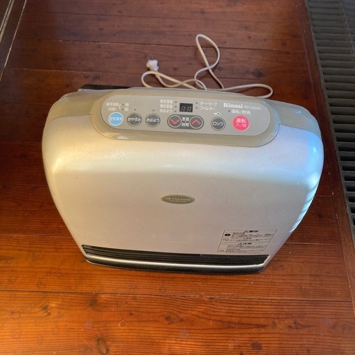 リンナイ　ガスファンヒーター　美品