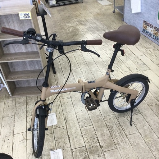 PROVROS 16インチ折りたたみ自転車　参考価格¥21,000円　オシャレ　No.248