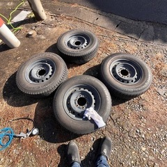 200系ハイエース 冬タイヤ 4本セット 2019年製