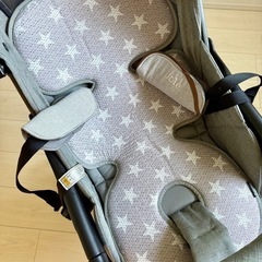 👶🏻joie エアドリフトフレックス(シグネチャー)レインカバー付の画像