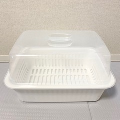 【未使用】蓋付き水切りかご
