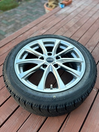 195/50R16 FALKEN スイフトスポーツ ZC31S ホイール セット 195/50R16 スイスポZC31sスタッドレスタイヤホイール4本セット 2022製造