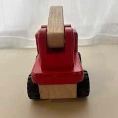 木の消防車の画像