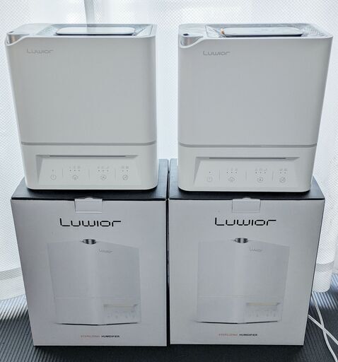 加湿器 2台セット 大容量4L 超音波式 静音設計 直接取引