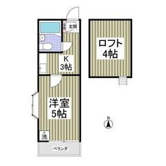 初期費用5万円パック⭐️敷・礼・仲0円⭐️フリーレント1ヶ月！⭐...