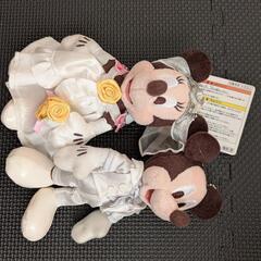 新品未使用　ウェディングミッキーミニー　の画像