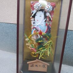 羽子板人形（硝子ケース）共
