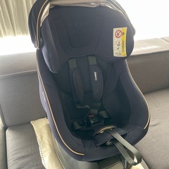 【取引中】Combi(コンビ) クルムーヴスマートLite エッグショック(シートベルト)　チャイルドシート　新生児〜4歳頃までの画像