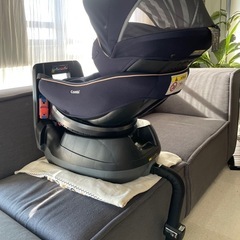 【取引中】Combi(コンビ) クルムーヴスマートLite エッグショック(シートベルト)　チャイルドシート　新生児〜4歳頃までの画像
