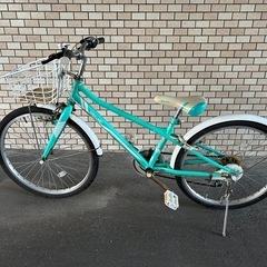子供用自転車（24インチ、6段変速）