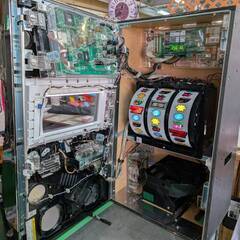 【愛品倶楽部柏店】銀座 ディスクアップ 5号機 ART スロット実機の画像
