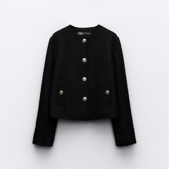 ZARA ショートテクスチャージャケット