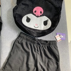 クロミちゃんバッグと短パン
