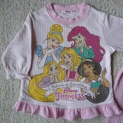 ディズニープリンセス パジャマ 100cmの画像