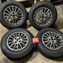 ★ノート 185/70R14 2019年バリ山スタッドレス  100%山 BS ブリザックVRX  4本　14インチ5.5J +38  4穴PCD100   ノートe-power アクシオ