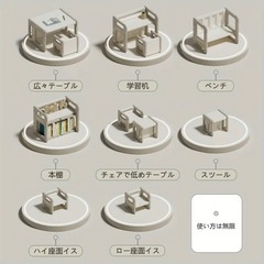 ✨【美品】✨子供用テーブル 椅子3点セット 収納 家具 キッズ チェア＆デスク ブラウンの画像