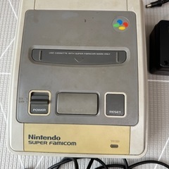 スーパーファミコン　ケーブルなしの画像