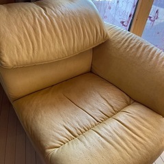 背もたれ長短できるソファ1人掛け用