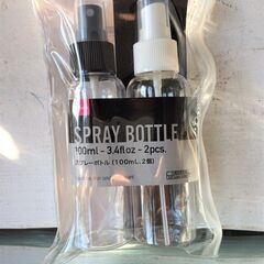 ①SPRAY BOTTLE 未使用の小型スプレーボトルの画像