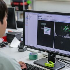 OJT研修／未経験歓迎／ほぼ定時退社／『機械オペレーター』／完全週休2日制の画像