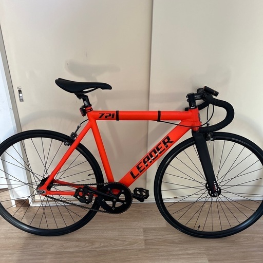リーダーバイク　leaderbike ピストバイク　マッドオレンジ