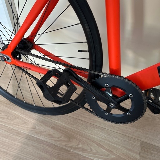 リーダーバイク　leaderbike ピストバイク　マッドオレンジ