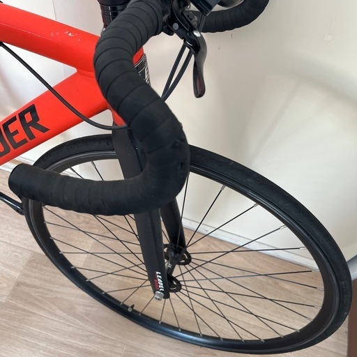 リーダーバイク　leaderbike ピストバイク　マッドオレンジ