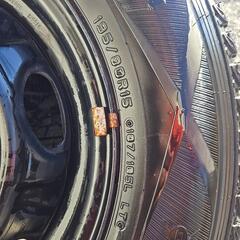 倉庫保管品NV350 スタッドレスホイール付きの画像