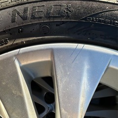 (対応中)中古 冬用タイヤ＆ホイールセット235/50R18 の画像