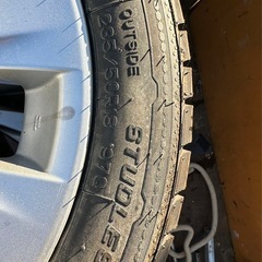(対応中)中古 冬用タイヤ＆ホイールセット235/50R18 の画像
