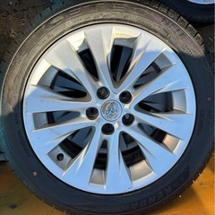 (対応中)中古 冬用タイヤ＆ホイールセット235/50R18 の画像