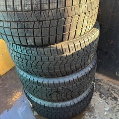 (対応中)中古 冬用タイヤ＆ホイールセット235/50R18 の画像