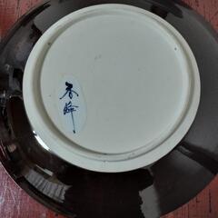 有田焼 秀峰作 竹梅花 大皿 飾り皿の画像
