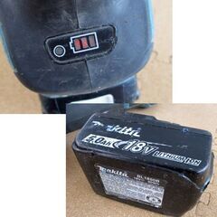 マキタ 18V充電式 ディスクグラインダ GA418D バッテリ1個【欠品あり