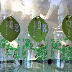 ②Garden Spray、未使用の詰め替え用スプレーボトル3個の画像