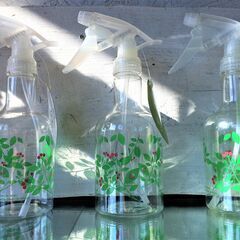 ②Garden Spray、未使用の詰め替え用スプレーボトル3個
