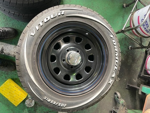 デイトナ　ホイール　205/65R15  ホワイトレター