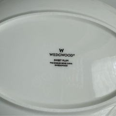 WEDGWOOD SWEET PLUM オーバル皿　ウェッジウッドの画像